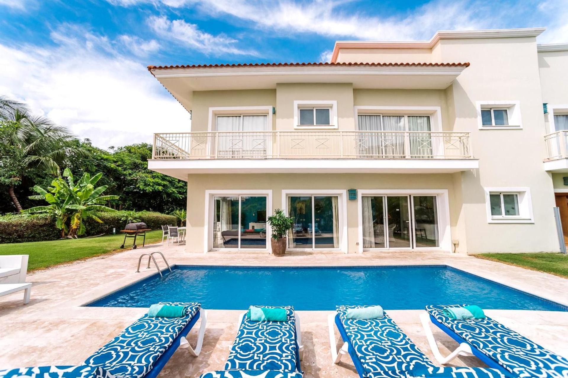 Luxury Private Villas With Pool, Private Beach, Bbq Punta Cana Bagian luar foto