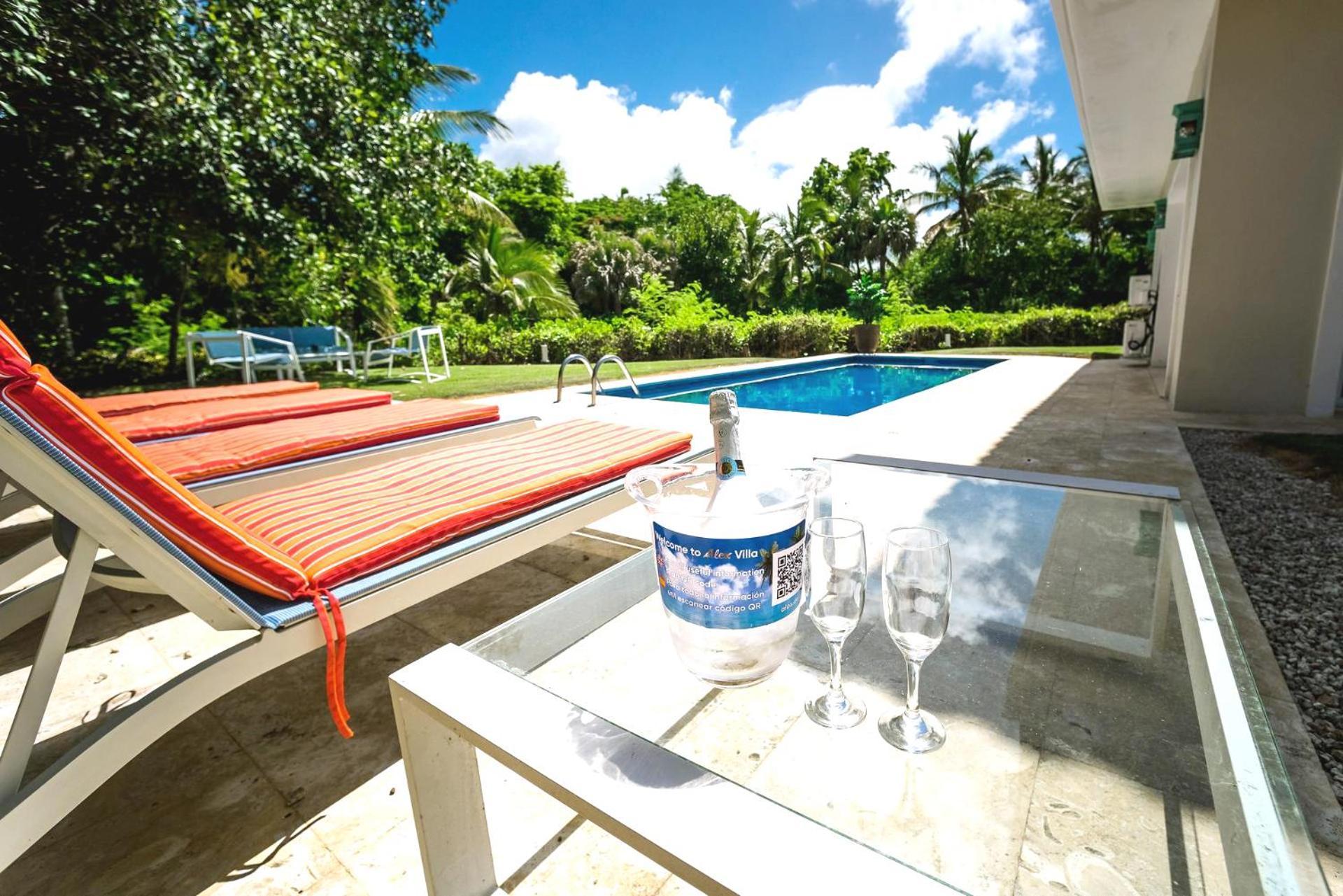 Luxury Private Villas With Pool, Private Beach, Bbq Punta Cana Bagian luar foto