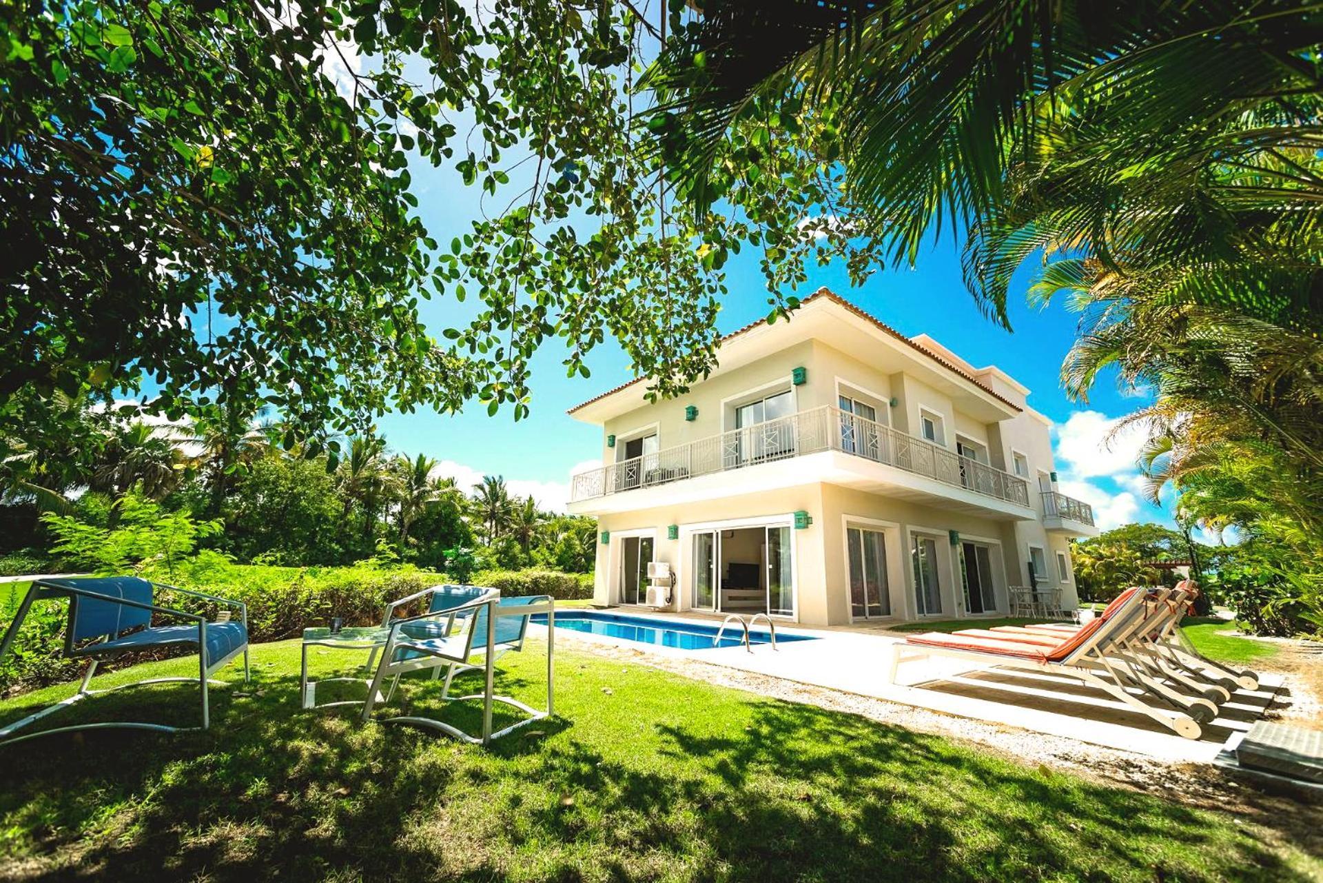 Luxury Private Villas With Pool, Private Beach, Bbq Punta Cana Bagian luar foto
